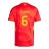 Španělsko Mikel Merino 6 Domácí ME 2024 - Fotbalové Dresy (S/S) Španělsko Mikel Merino 6 Domácí ME 2024 - Fotbalové Dresy (S/S)